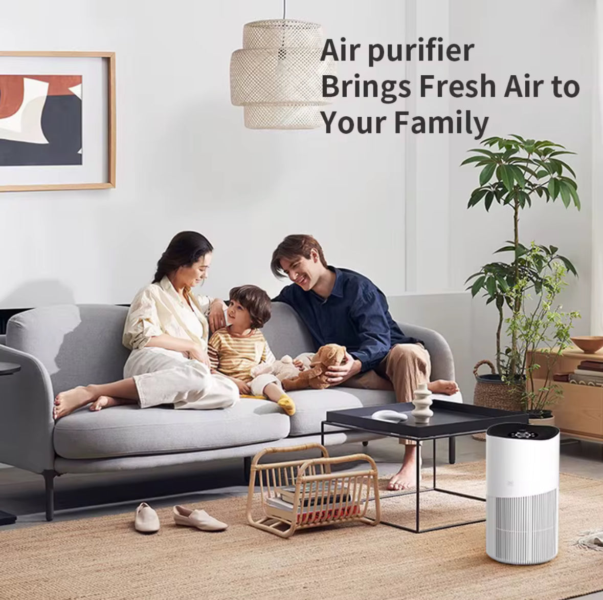 Breath Easy Air Purifier + Filter